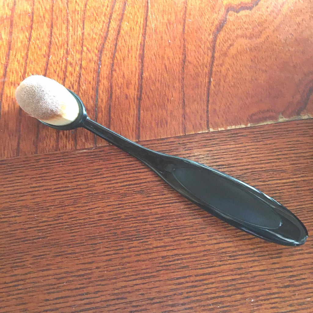 スーパーカバーファンデーションブラシ/メイクル/メイクブラシを使ったクチコミ(2枚目)