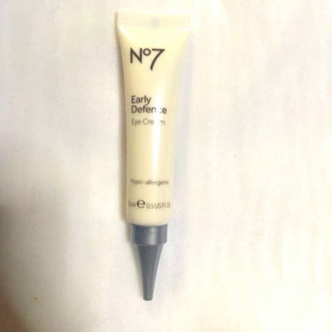 No.7 Early Defence eye cream/Boots(英国)/アイケア・アイクリームを使ったクチコミ（2枚目）