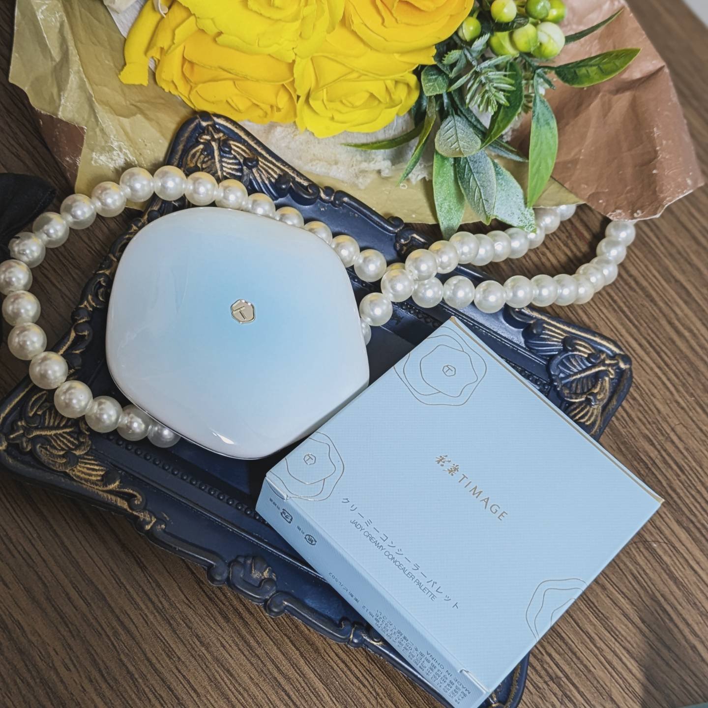 ハイライトシェーディングパレット/TIMAGE/パウダーハイライトを使ったクチコミ（2枚目）