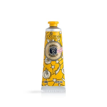 L'OCCITANE ジョイフルスター スノーシア ハンドクリーム（ディライトフルティー）