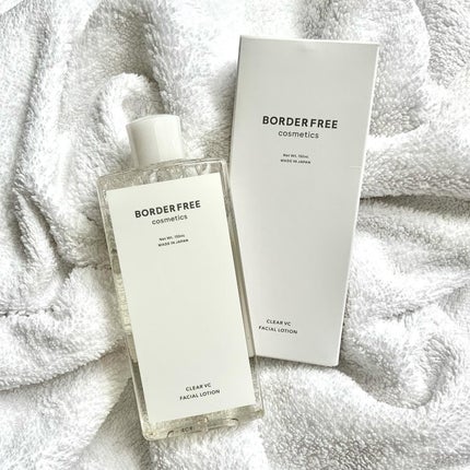 クリアVCフェイシャルローション/BORDER FREE cosmetics/化粧水を使ったクチコミ(1枚目)