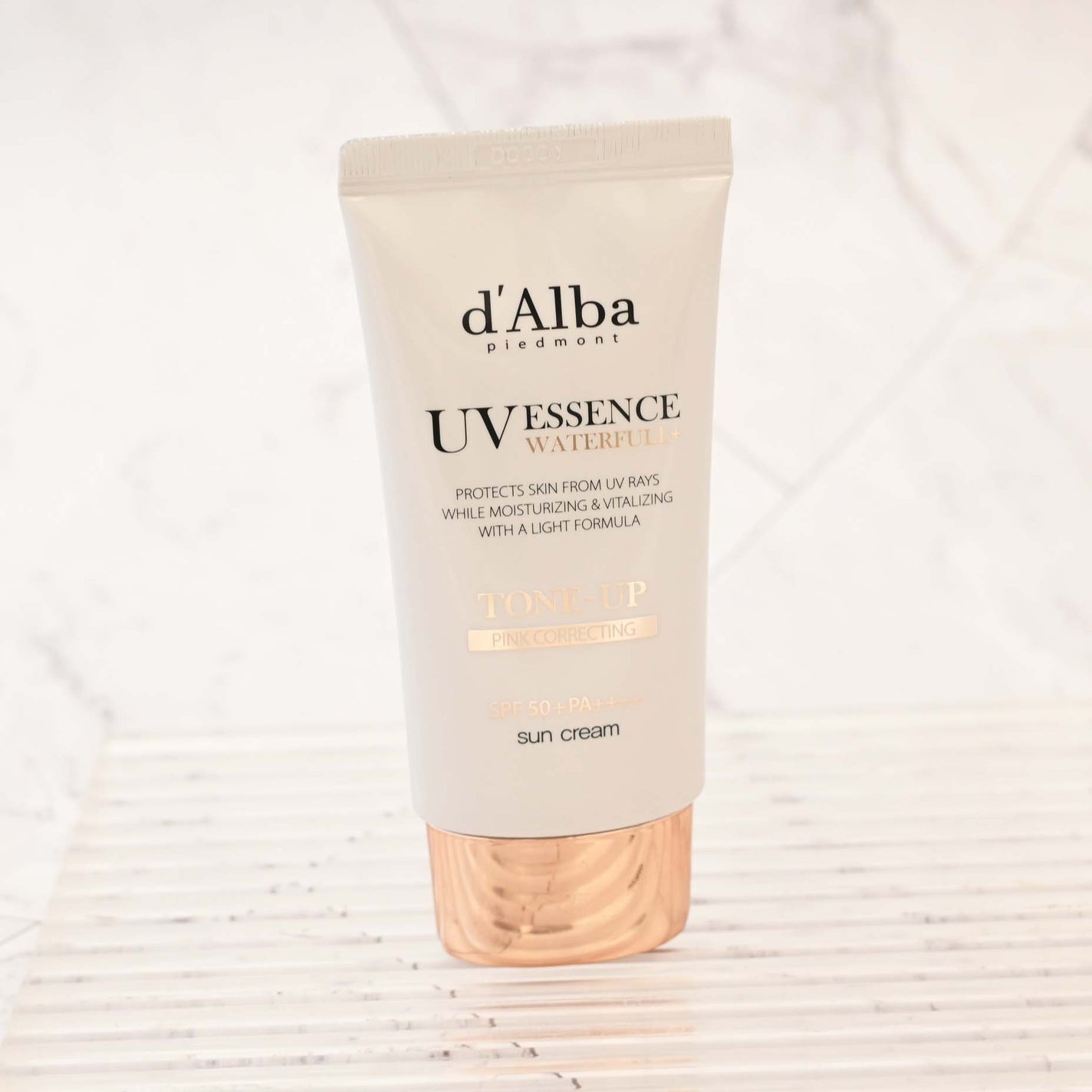ウォータフルトーンアップサンクリーム/ダルバ/日焼け止めクリームを使ったクチコミ(3枚目)