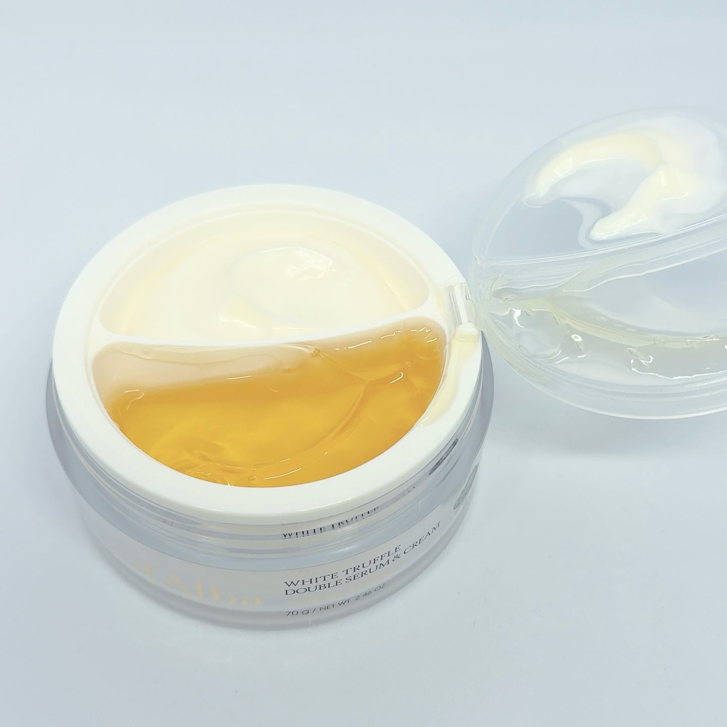 ホワイトトリュフダブルセラムアンドクリーム/ダルバ/フェイスクリームを使ったクチコミ（3枚目）
