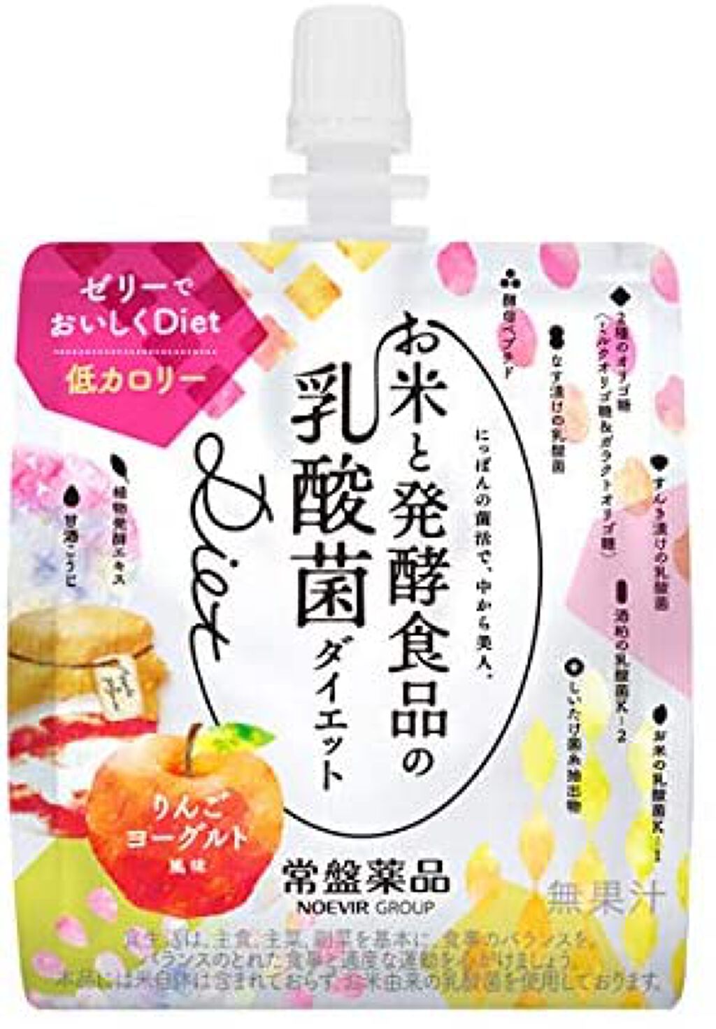常盤薬品 お米と発酵食品の乳酸菌Diet＜パウチゼリー＞
