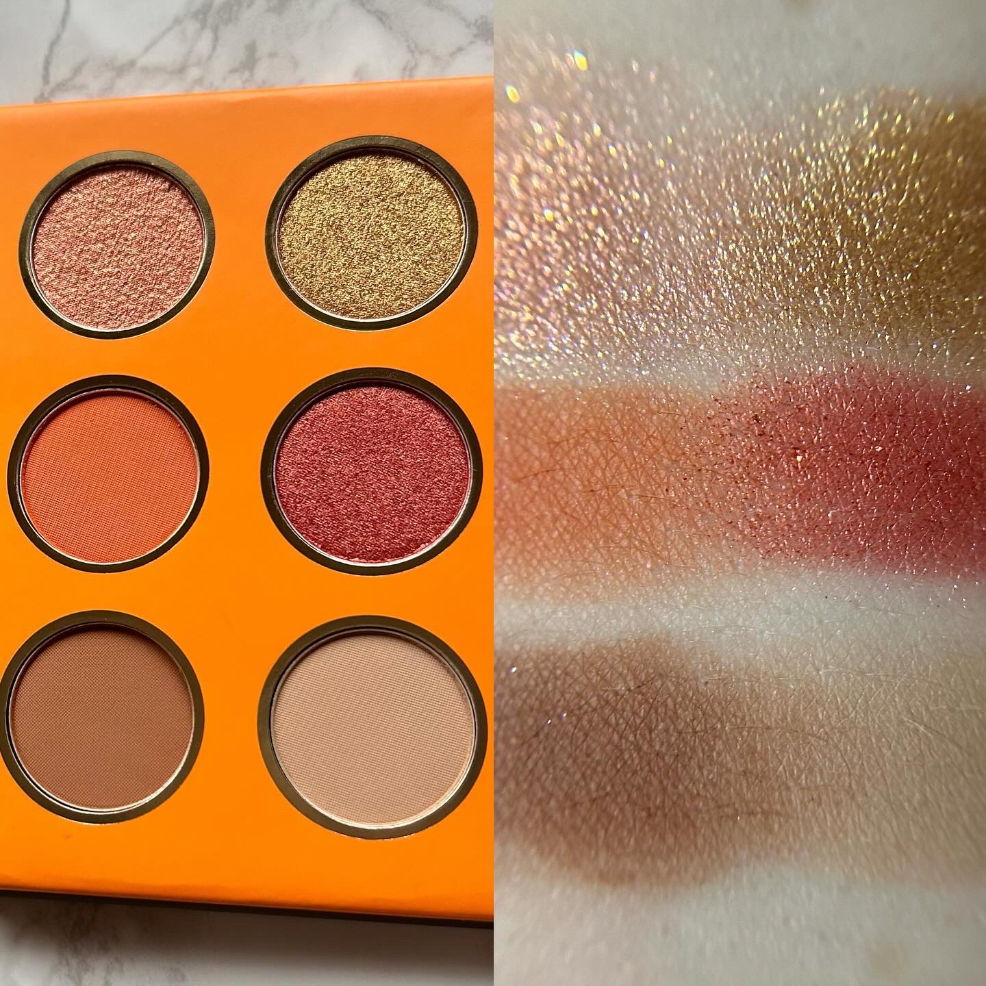 ライプンアイカラーパレット シュガーパンプキン/FRESHO2/アイシャドウパレットを使ったクチコミ（3枚目）