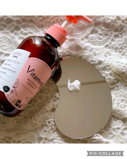 モイストシャンプー/トリートメント(タンジェリン&ジャスミンの香り)/Vitaming/市販シャンプーを使ったクチコミ(4枚目)