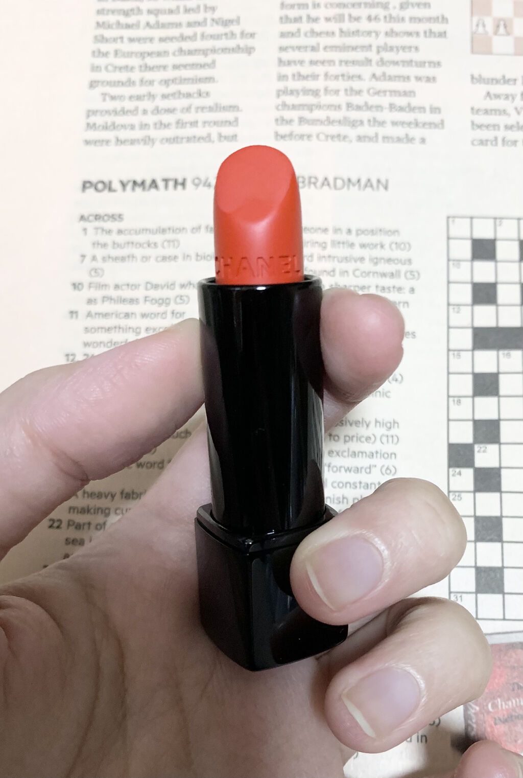 ルージュ アリュール ヴェルヴェット エクストレム/CHANEL/口紅を使ったクチコミ（3枚目）