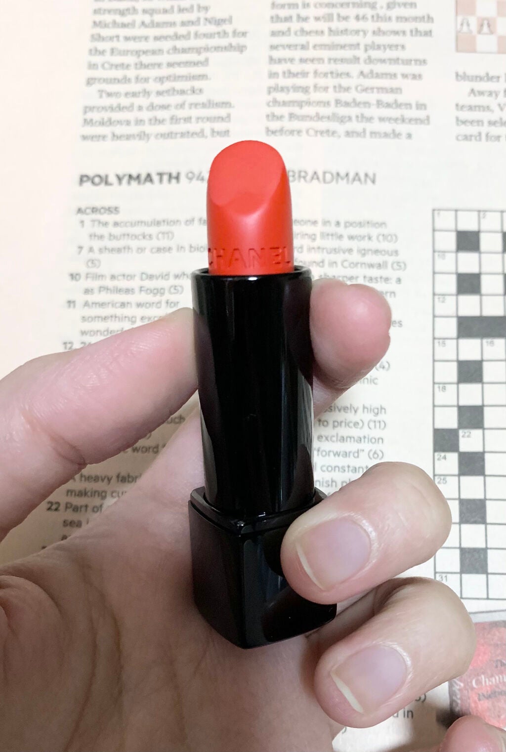 ルージュ アリュール ヴェルヴェット エクストレム/CHANEL/口紅を使ったクチコミ(3枚目)