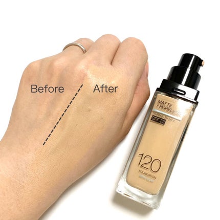 フィットミー リキッドファンデーション R/MAYBELLINE NEW YORK/リキッドファンデーションを使ったクチコミ(6枚目)