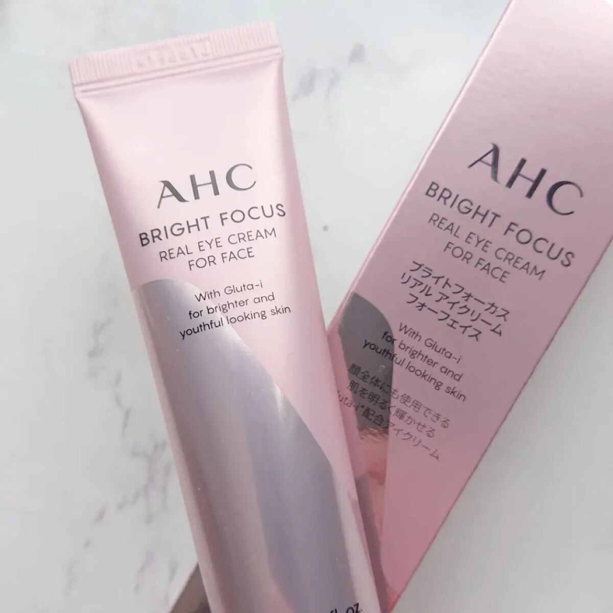 ブライト フォーカス リアル アイクリーム フォーフェイス/AHC/アイケア・アイクリームを使ったクチコミ（2枚目）