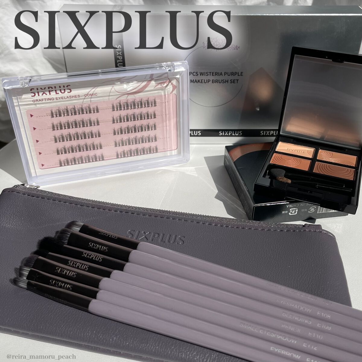 SIXPLUS 4色アイシャドウ #01ディープアース/SIXPLUS/アイシャドウパレットを使ったクチコミ（1枚目）