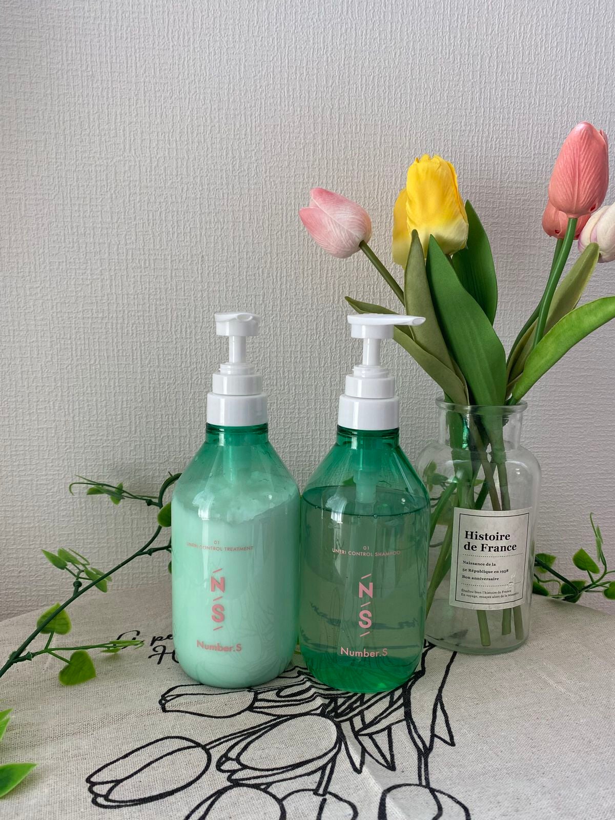 sarichan1219 on LIPS 「ボトルからかわいいっ💚💚💚ナンバーエスうねりコントロールシャン..」(1枚目)