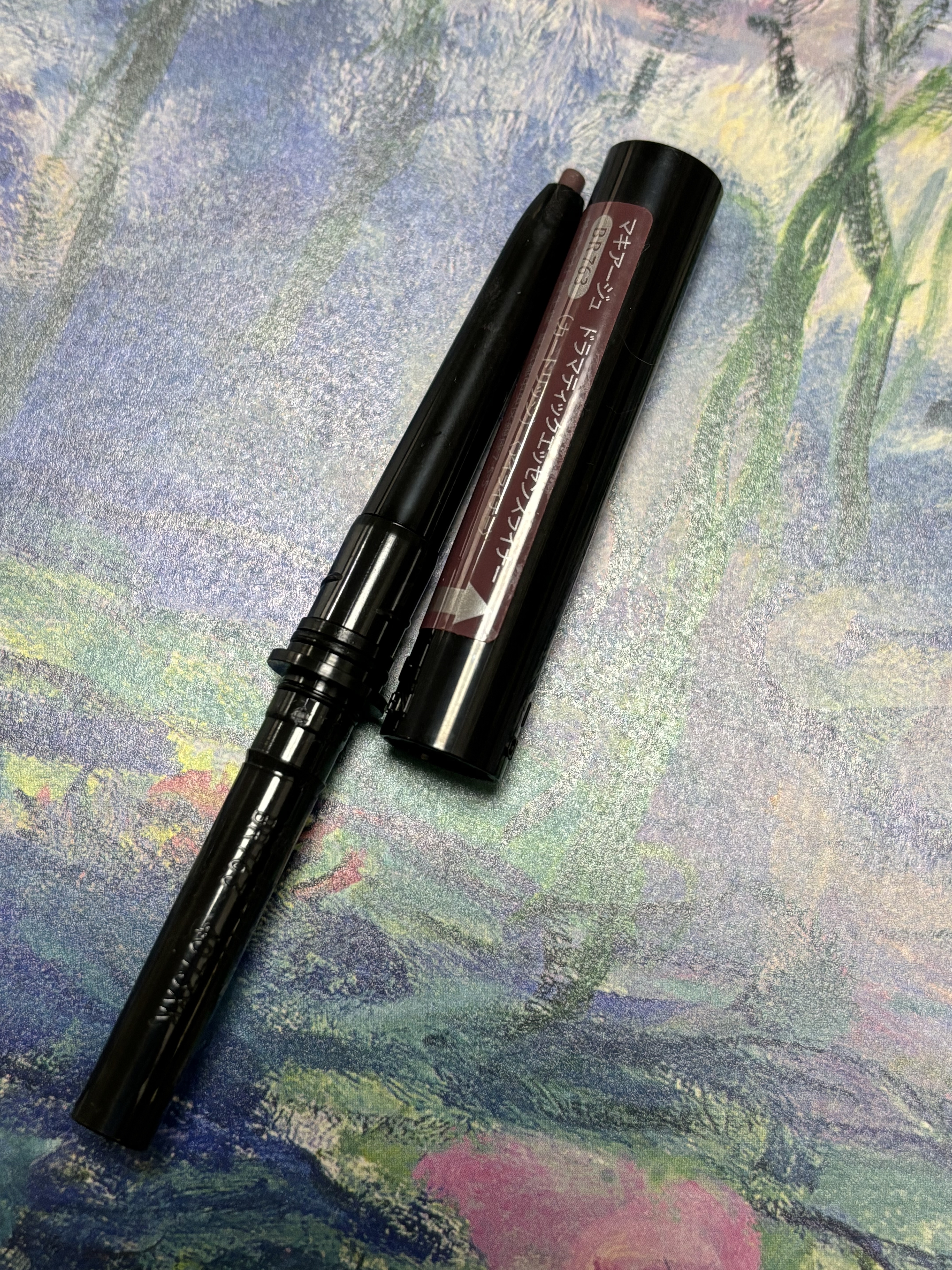 ドラマティックエッセンスライナー（カートリッジ） BR763 ピンクグレージュ/マキアージュ/ペンシルアイライナーを使ったクチコミ（1枚目）