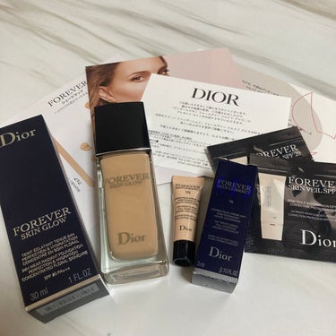 ディオールスキン フォーエヴァー フルイド グロウ/Dior/リキッドファンデーションを使ったクチコミ（2枚目）