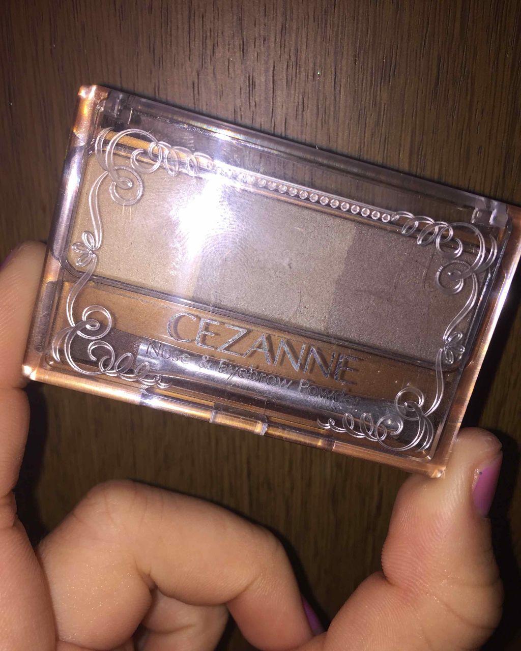 ノーズ＆アイブロウパウダー/CEZANNE/パウダーアイブロウを使ったクチコミ（1枚目）