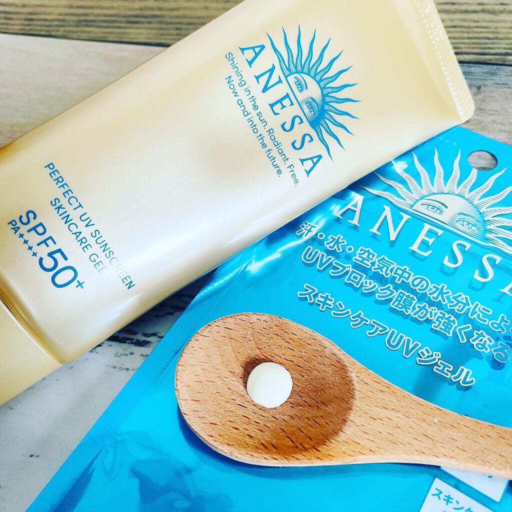 パーフェクトUV スキンケアジェル N/アネッサ/日焼け止め・UVケアを使ったクチコミ（1枚目）