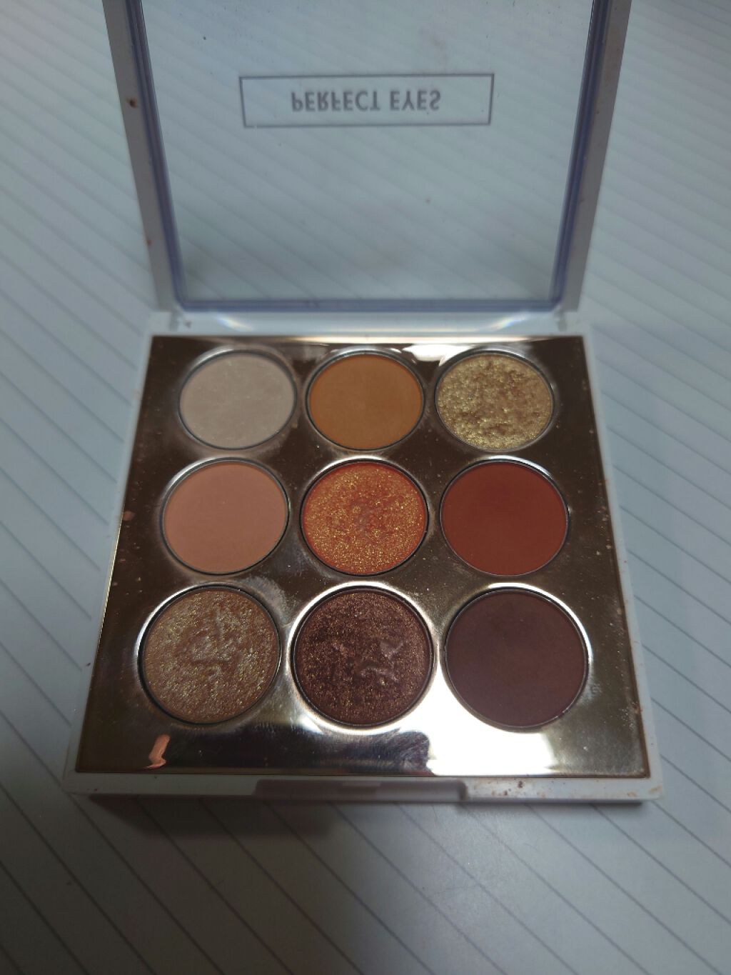 パーフェクトアイズアイシャドウ/TONYMOLY/アイシャドウパレットを使ったクチコミ（1枚目）