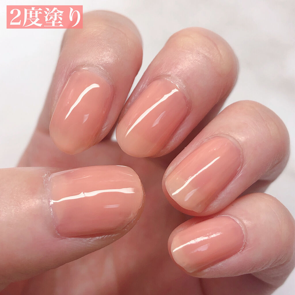 ネイルホリック リミテッドカラー Popping Sugar/ネイルホリック/マニキュアを使ったクチコミ（3枚目）