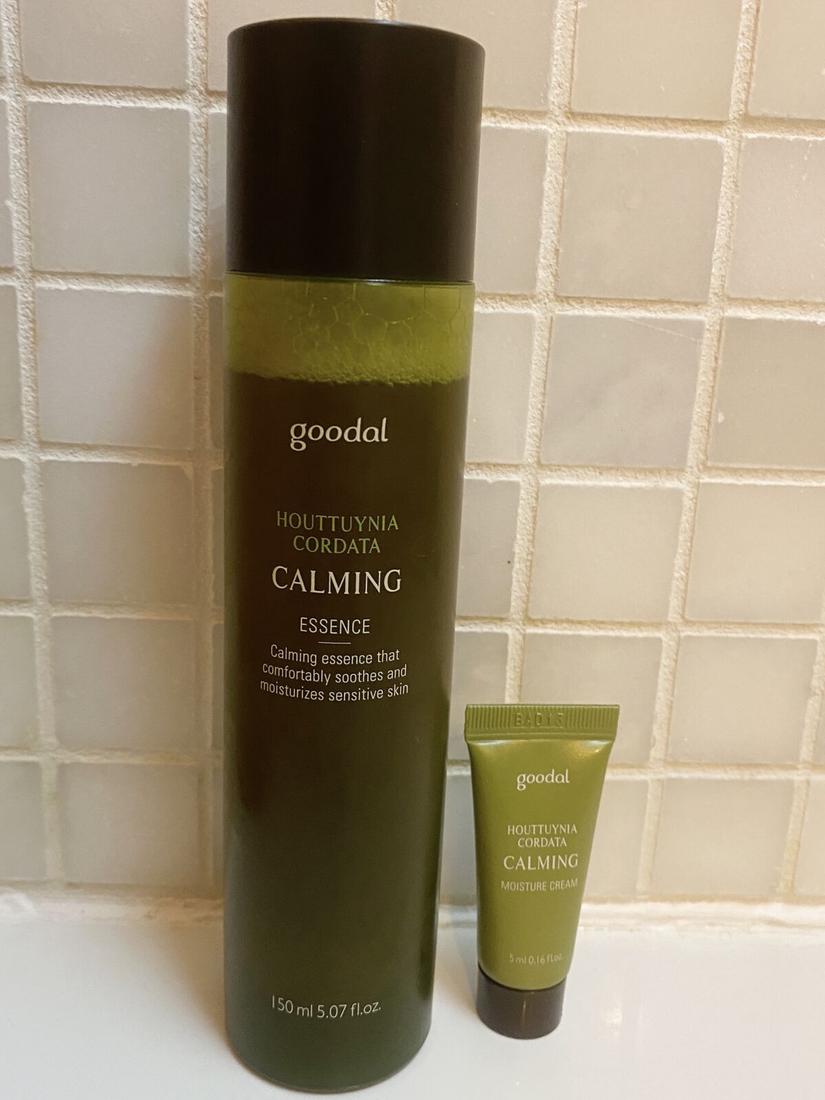 グーダルドクダミHCエッセンスセット/goodal/スキンケアキットを使ったクチコミ（1枚目）