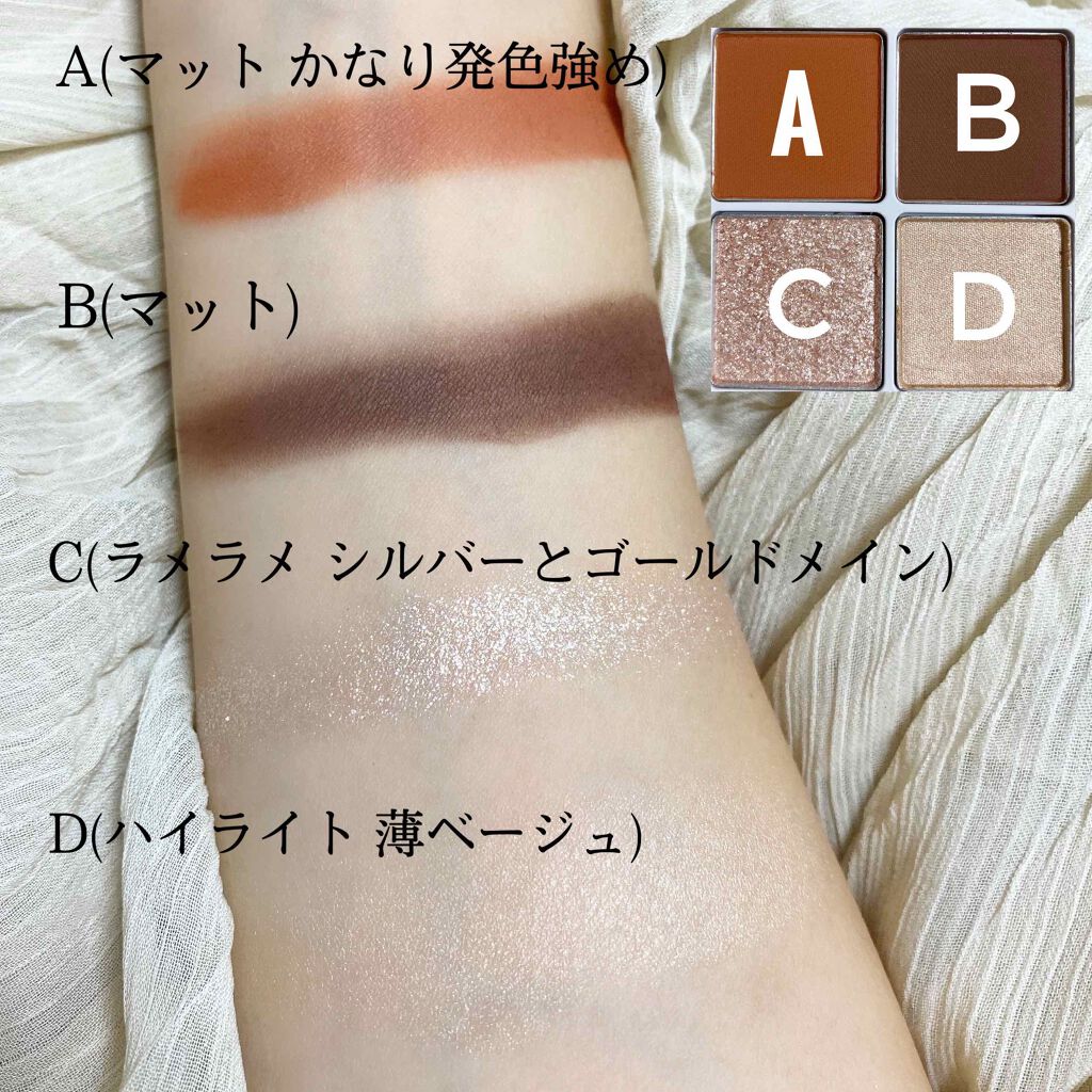 THE アイパレR/b idol/アイシャドウパレットを使ったクチコミ（2枚目）