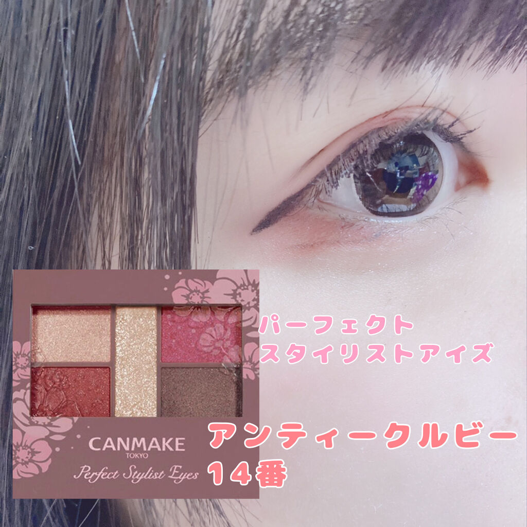 パーフェクトスタイリストアイズ/キャンメイク/アイシャドウパレットを使ったクチコミ（1枚目）