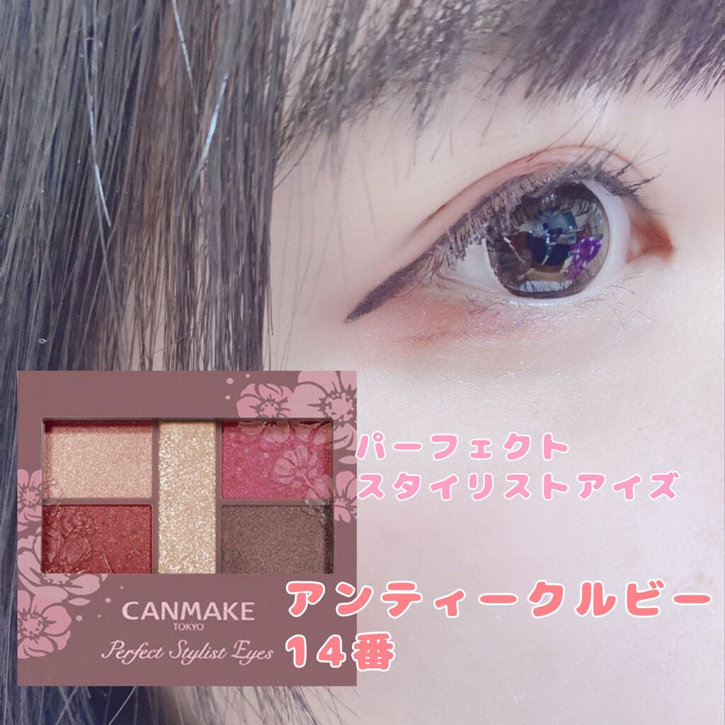パーフェクトスタイリストアイズ/キャンメイク/アイシャドウパレットを使ったクチコミ(1枚目)