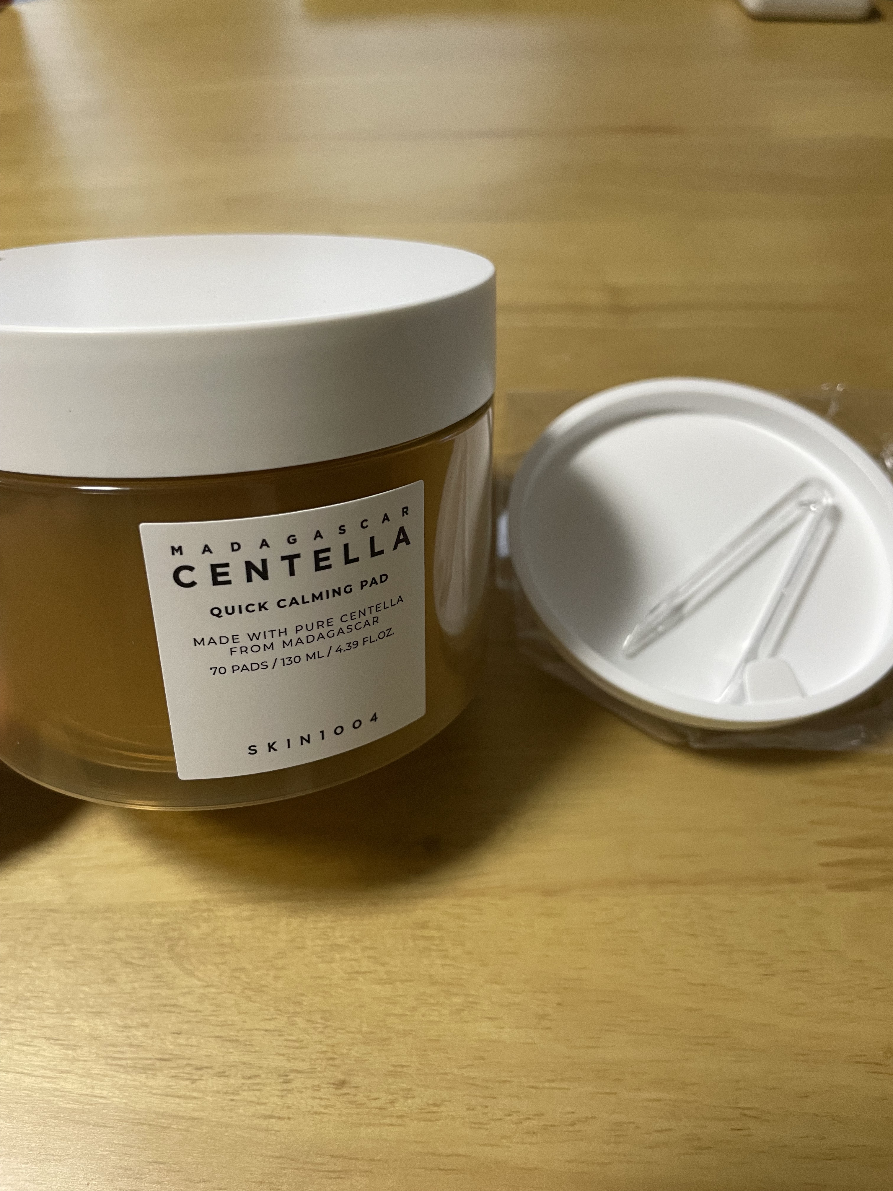 センテラ クイックカーミングパッド/SKIN1004/トナーパッドを使ったクチコミ（1枚目）