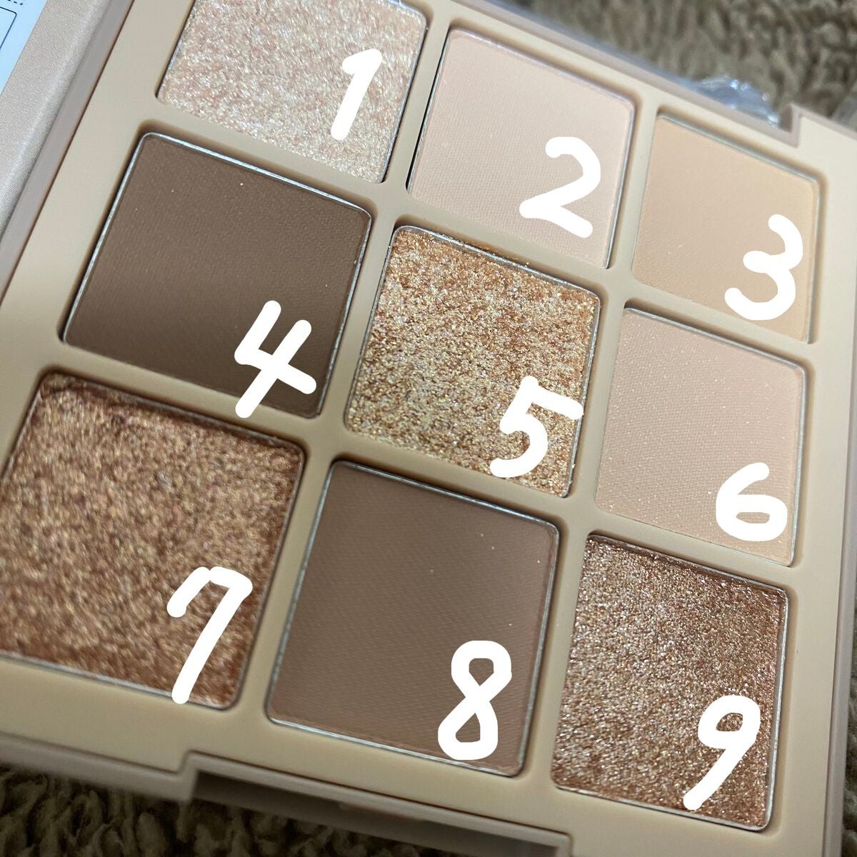 シャドウパレット/dasique/アイシャドウパレットを使ったクチコミ(4枚目)