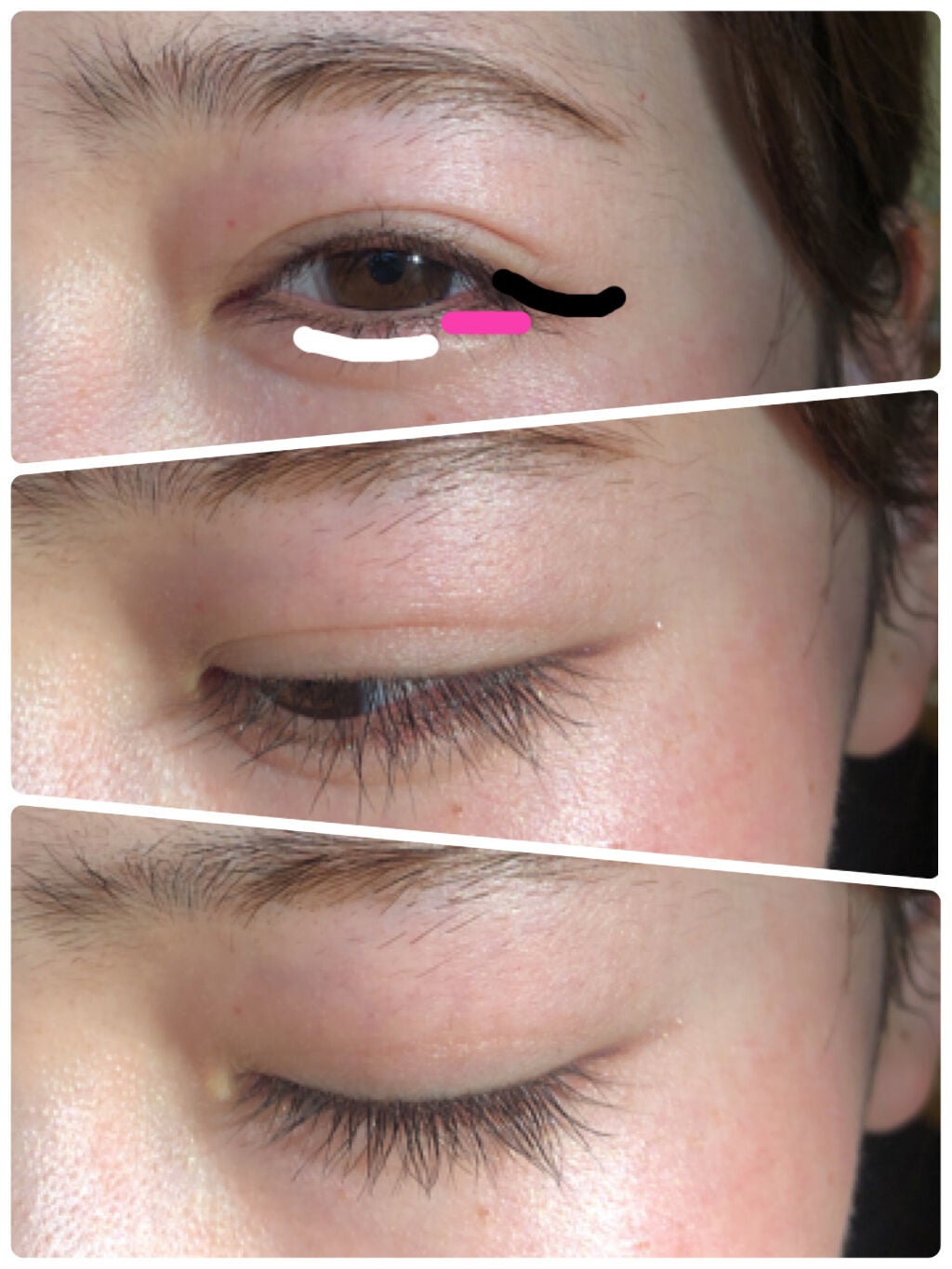 UR GLAM BLOOMING EYE COLOR PALETTE/U R GLAM/アイシャドウパレットを使ったクチコミ(3枚目)