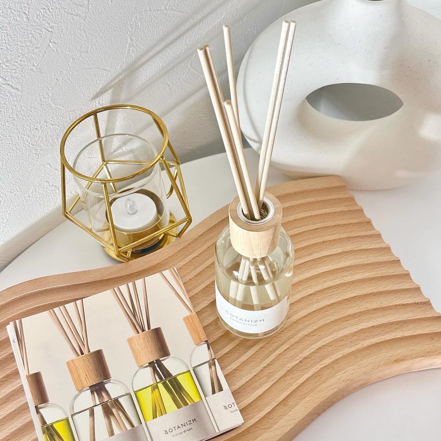 リードディフューザー ハーバルブリーズ/ボタニズム /香水(その他)を使ったクチコミ(2枚目)