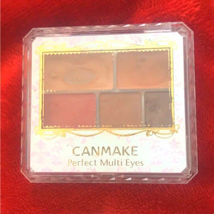 パーフェクトマルチアイズ/キャンメイク/アイシャドウパレットを使ったクチコミ(1枚目)