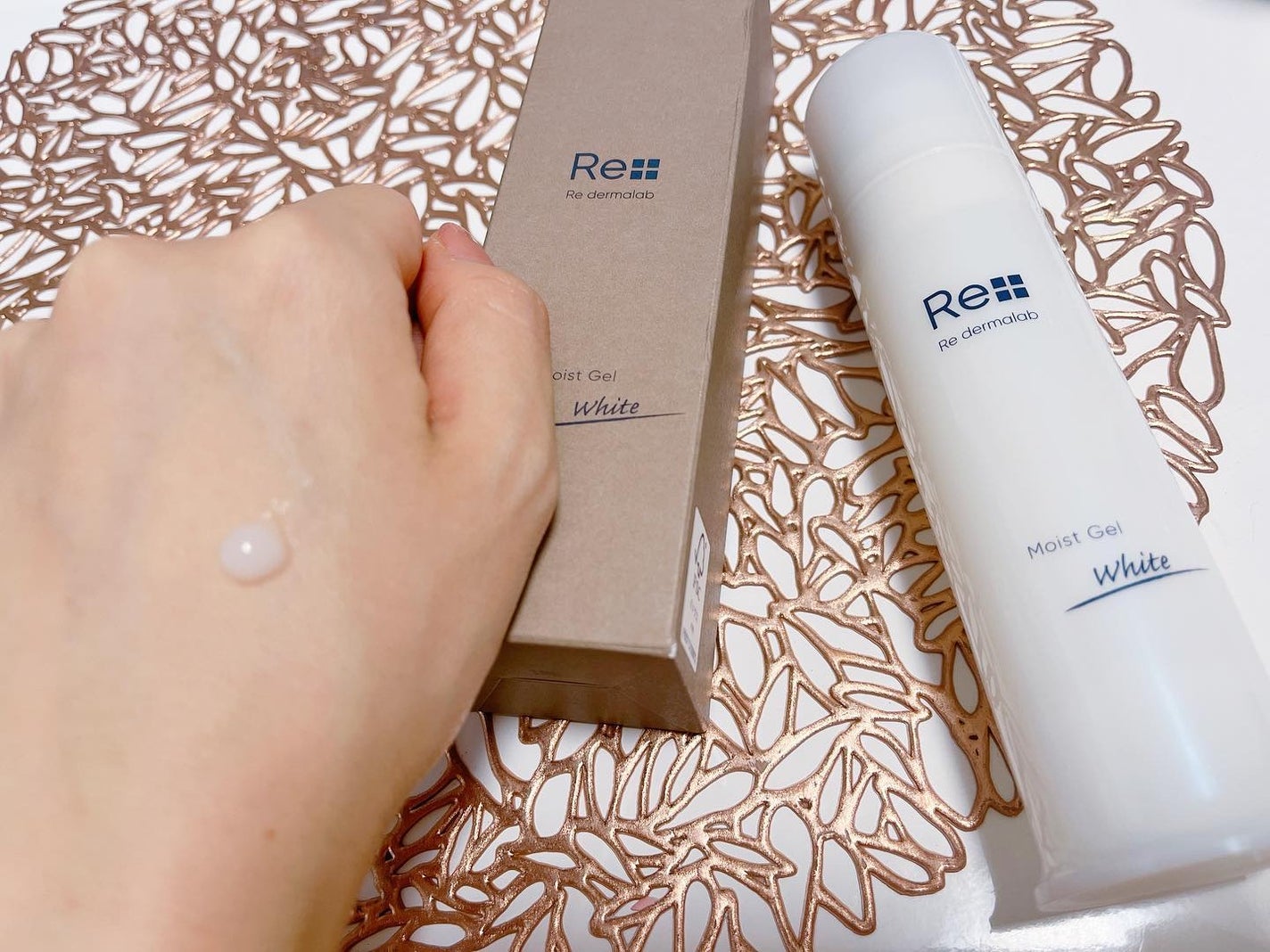 モイストゲルホワイト/Re dermalab/オールインワン化粧品を使ったクチコミ(1枚目)