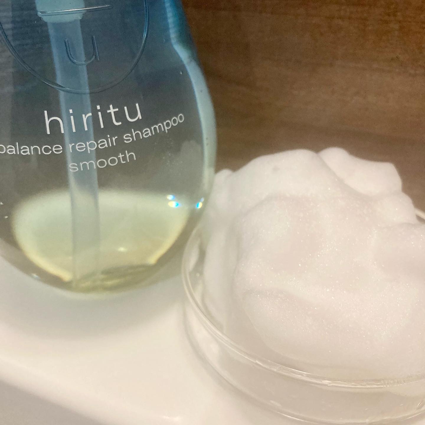 バランスリペア シャンプー/ヘアトリートメント スムース/hiritu/市販シャンプーを使ったクチコミ（3枚目）