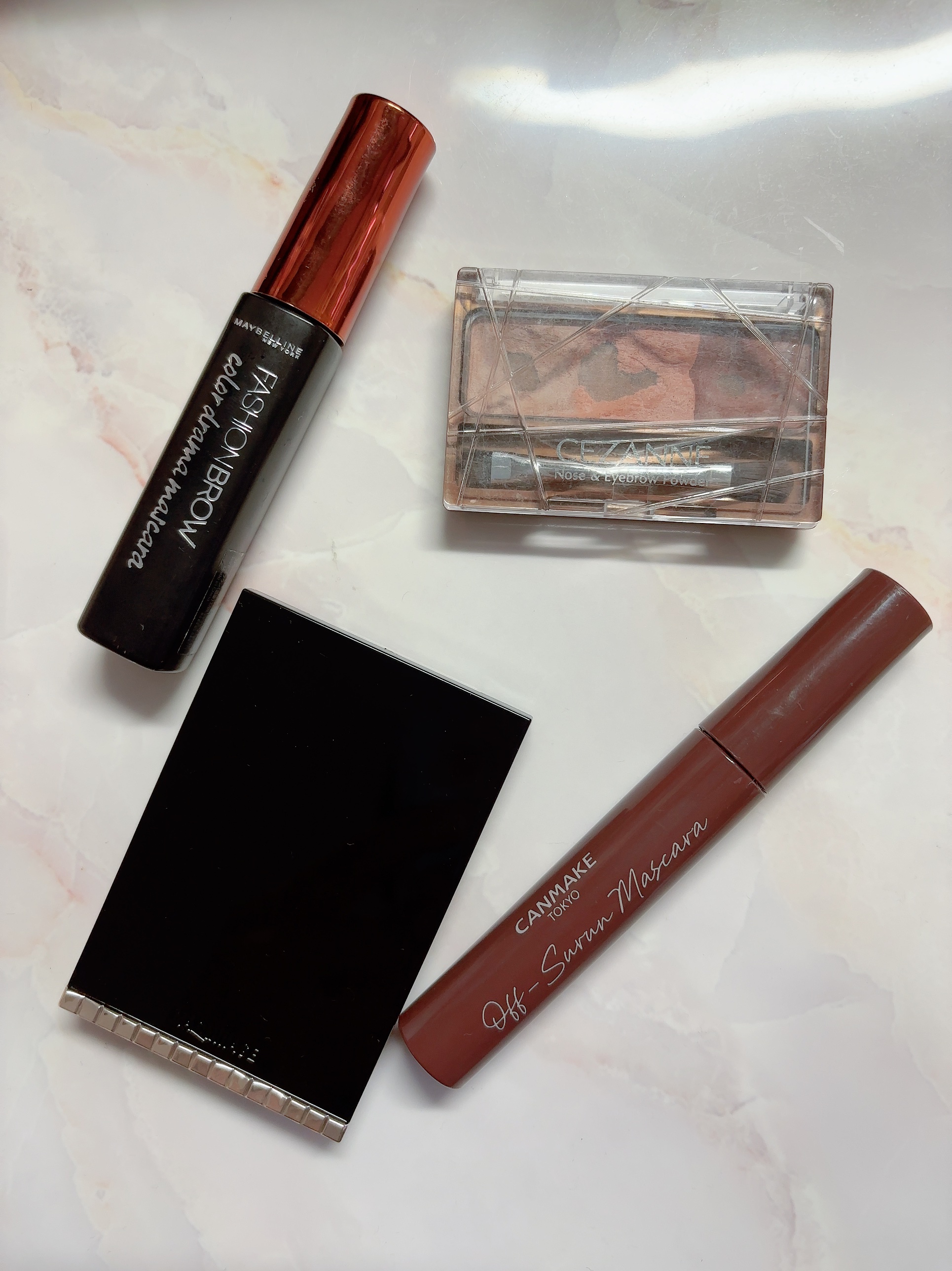 ファッションブロウ カラードラマ マスカラ/MAYBELLINE NEW YORK/眉マスカラを使ったクチコミ（2枚目）