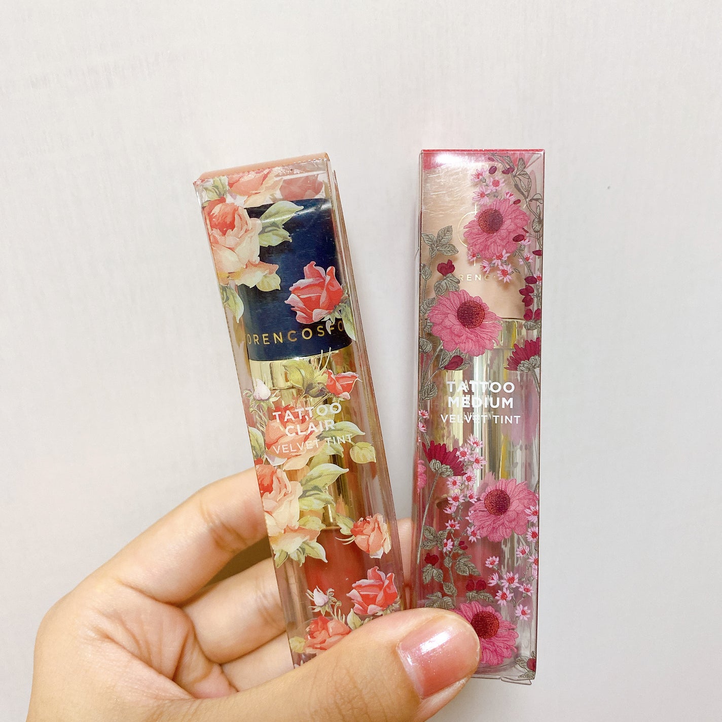 タトゥーベルベットティント/フォレンコス/リップティントを使ったクチコミ(1枚目)