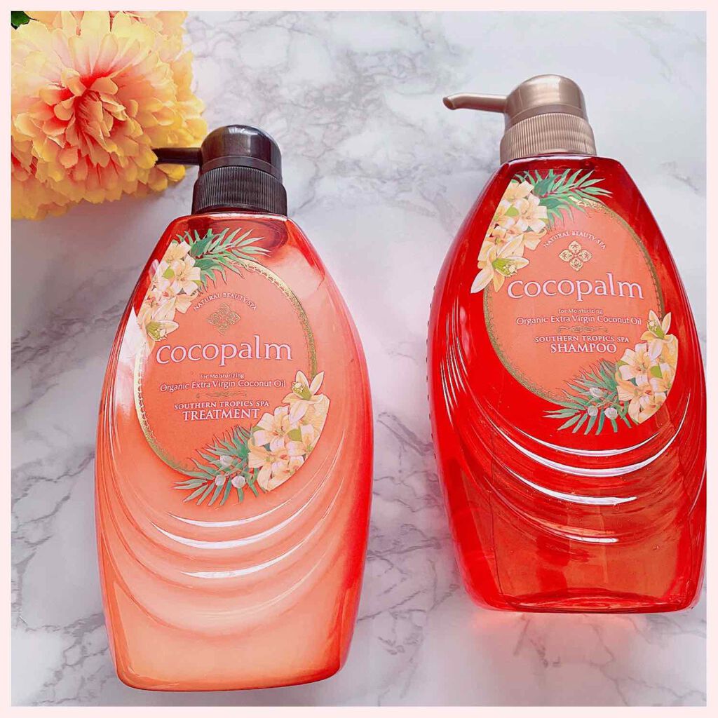 南国スパシャンプー／トリートメント/Cocopalm(ココパーム)/市販シャンプーを使ったクチコミ（1枚目）