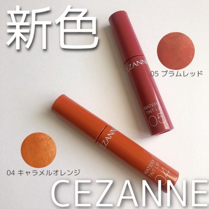 ウォータリーティントリップ/CEZANNE/リップティントを使ったクチコミ(1枚目)