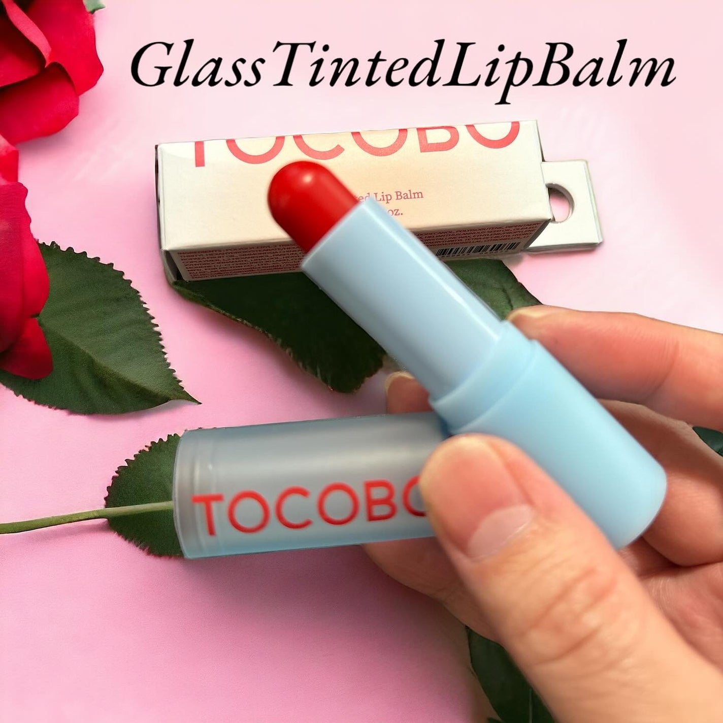 グラスティンティッドリップバーム/TOCOBO/リップバームを使ったクチコミ(4枚目)