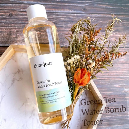 グリーンティーウォーターボム/Bonajour/フェイスクリームを使ったクチコミ(2枚目)