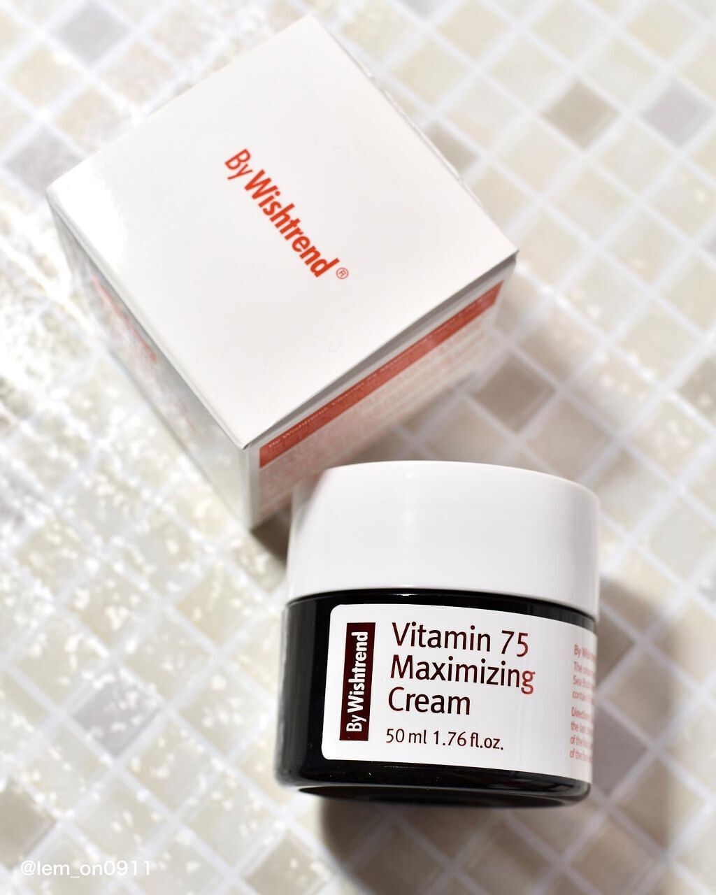 ビタミン75マキシマイジングクリーム/By Wishtrend/フェイスクリームを使ったクチコミ(3枚目)