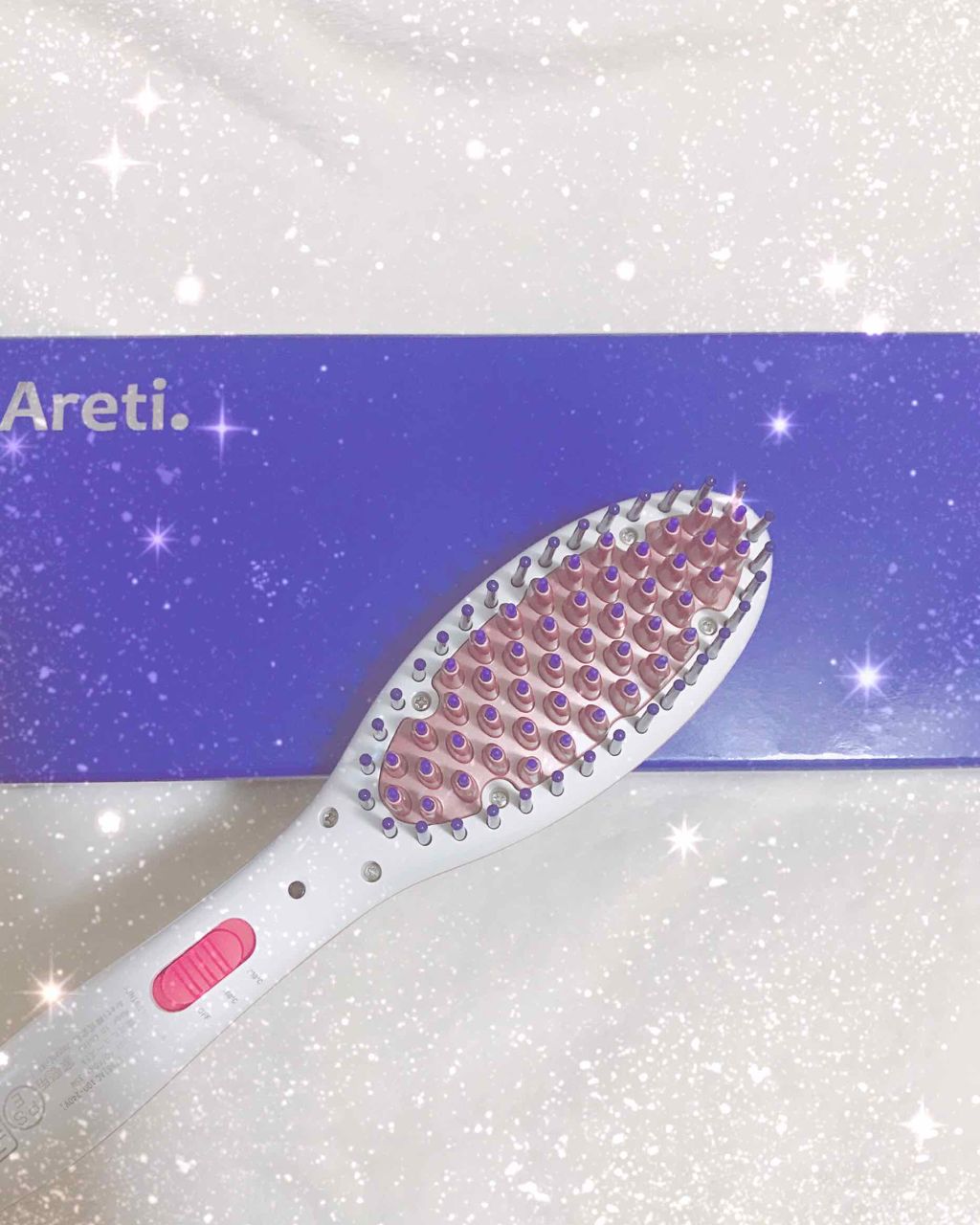ストレートブラシアイロンミニ Areti.i1798/Areti./ヒートブラシを使ったクチコミ（1枚目）