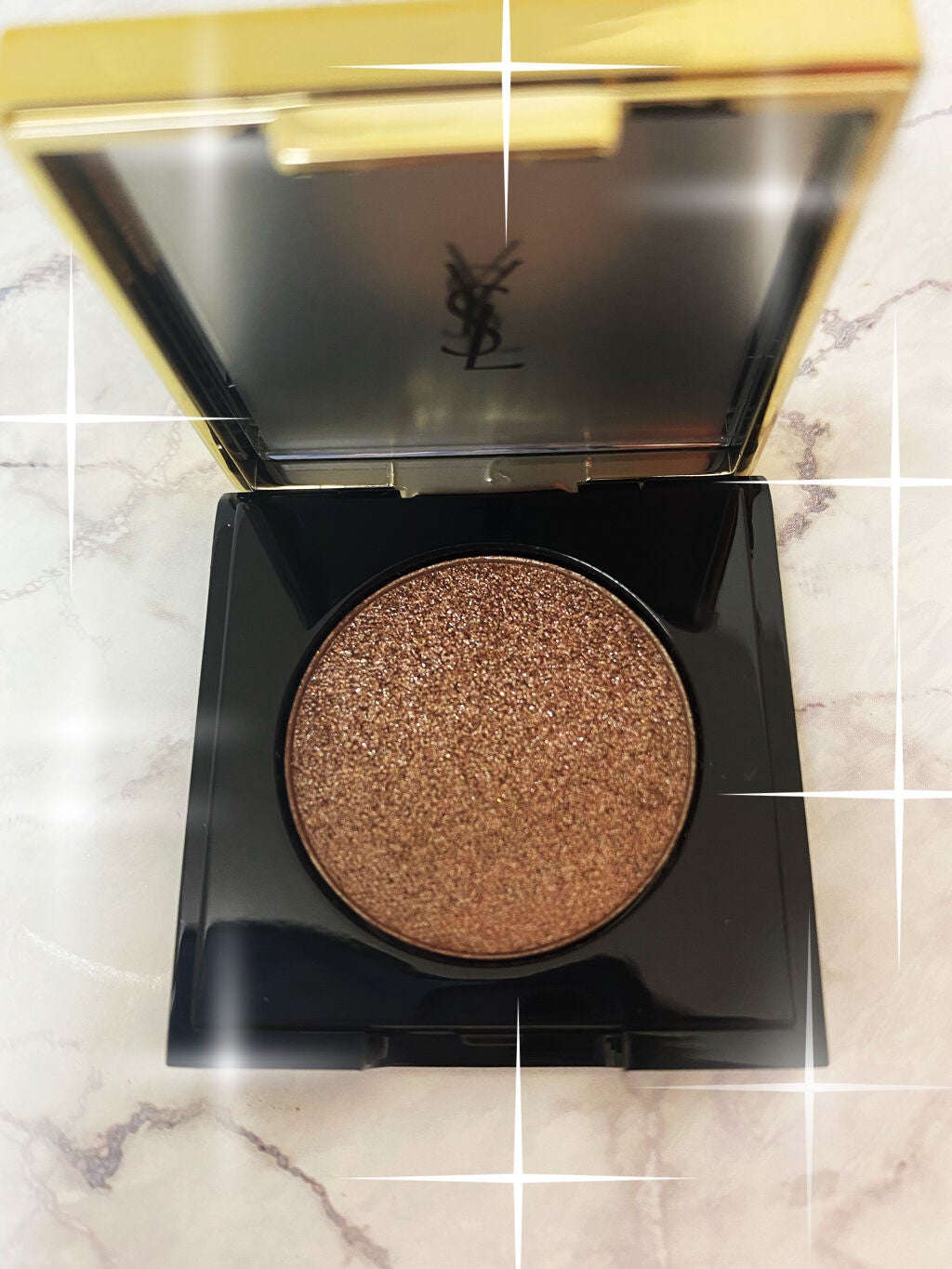 ラメクラッシュ/YVES SAINT LAURENT BEAUTE/単色アイシャドウを使ったクチコミ(1枚目)