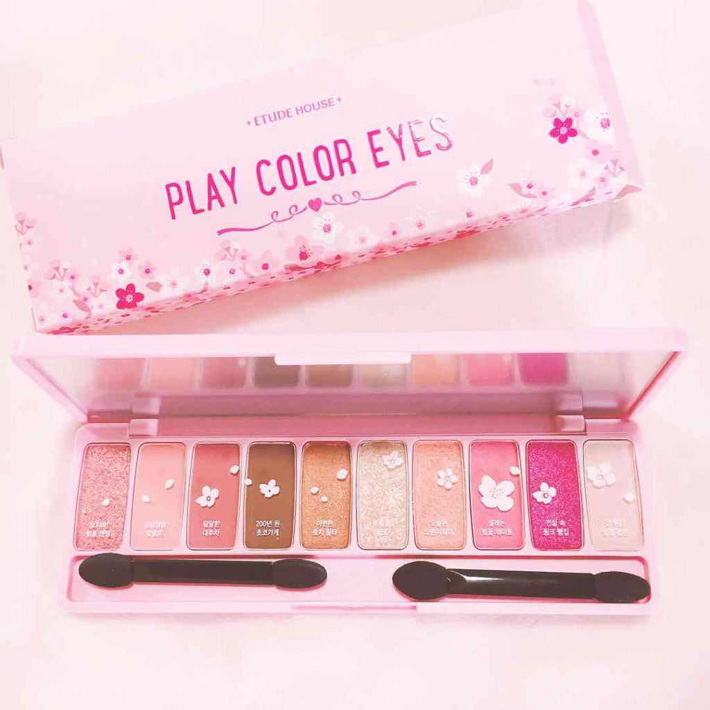 プレイカラー アイシャドウ/ETUDE/アイシャドウパレットを使ったクチコミ(1枚目)