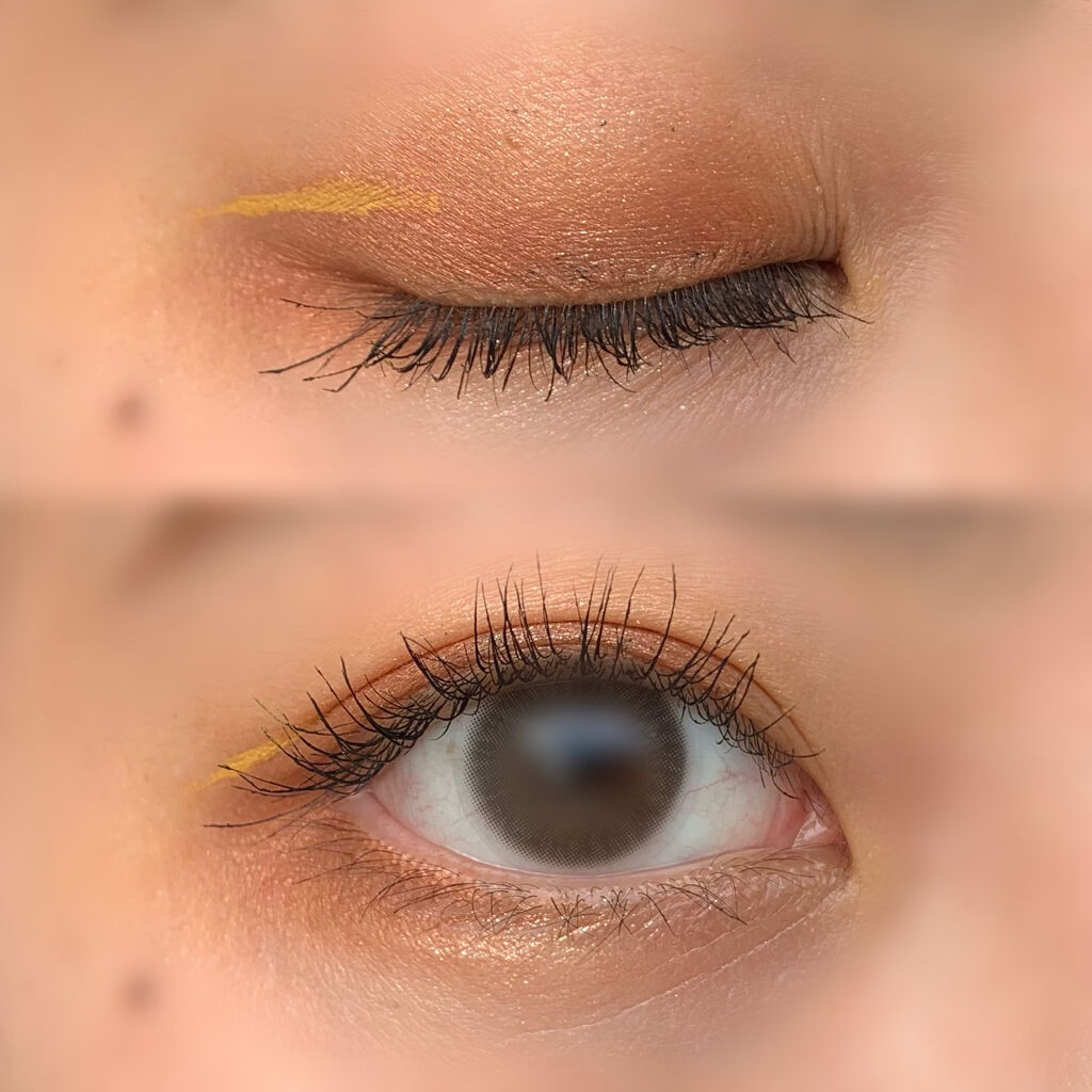 ニューアンビエンスカラーアイライナー/hince/リキッドアイライナーを使ったクチコミ（2枚目）