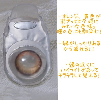 エバーカラーワンデー ルクアージュ/エバーカラー/ワンデー(1DAY)カラコンを使ったクチコミ(2枚目)