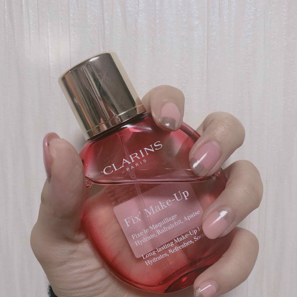 フィックス メイクアップ/CLARINS/ミスト状化粧水を使ったクチコミ（1枚目）