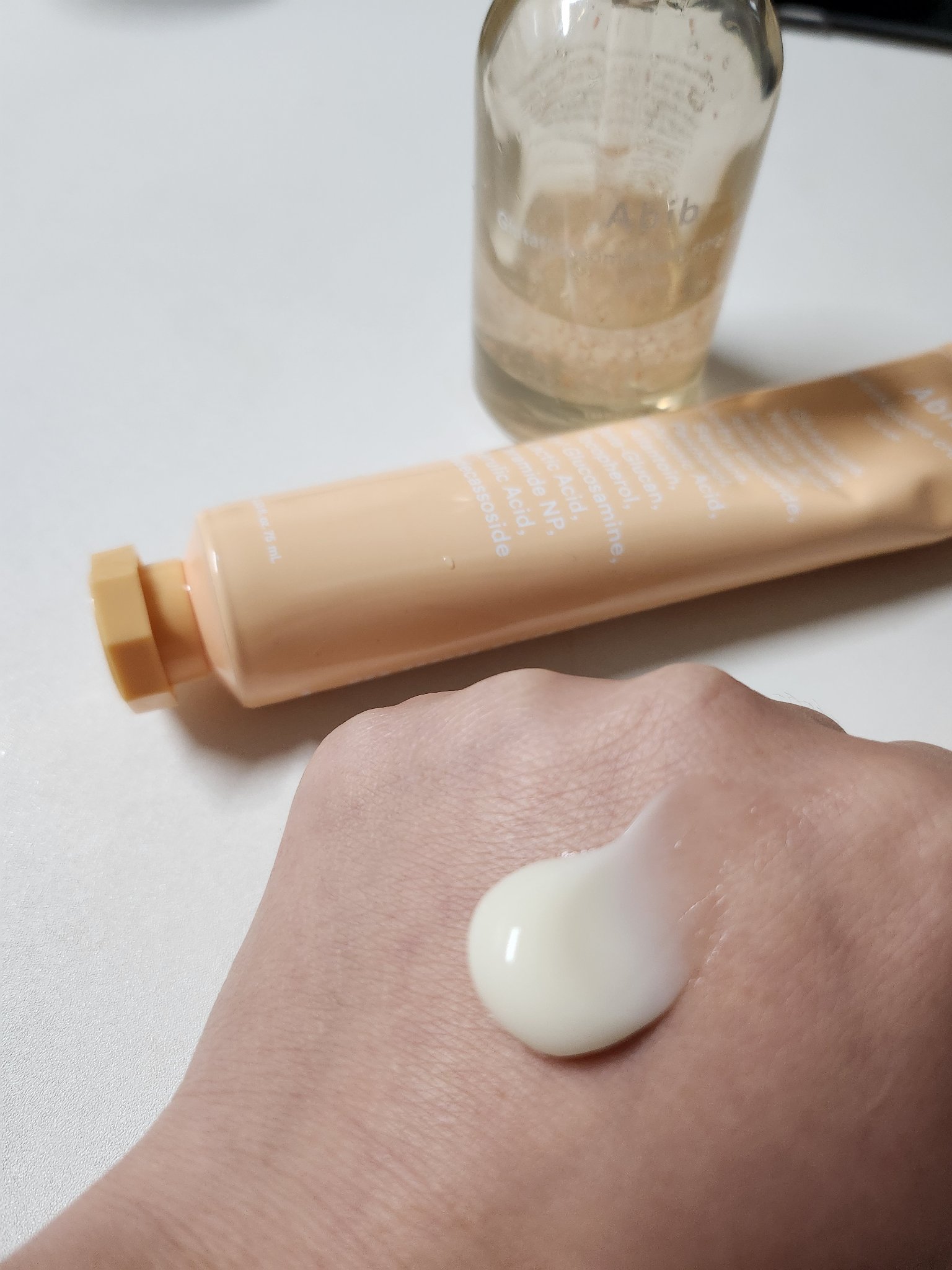 アビブ　グルタチオンソームクリームビタチューブ/Abib /フェイスクリームを使ったクチコミ（2枚目）