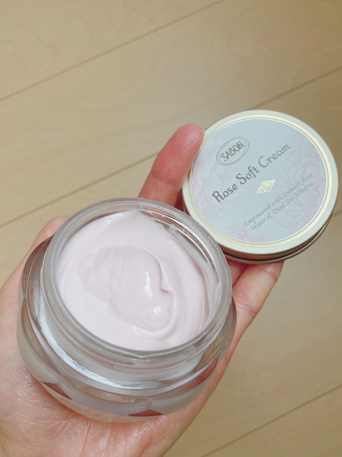 ローズソフトクリーム/SABON/フェイスクリームを使ったクチコミ（3枚目）