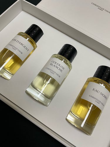 Dior メゾン クリスチャン ディオール トリロジー コフレのクチコミ「値上げ前のディオールで香水を買わなかった理由はコレ。
メゾンクリスチャンディオールの三本セット.....」（1枚目）