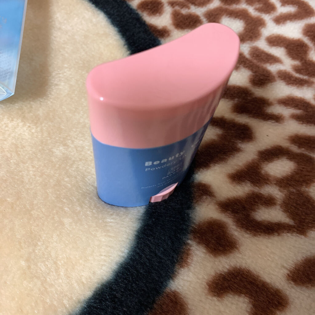 パウダリーUVスティック/Beauty veil/日焼け止めスティックを使ったクチコミ（3枚目）